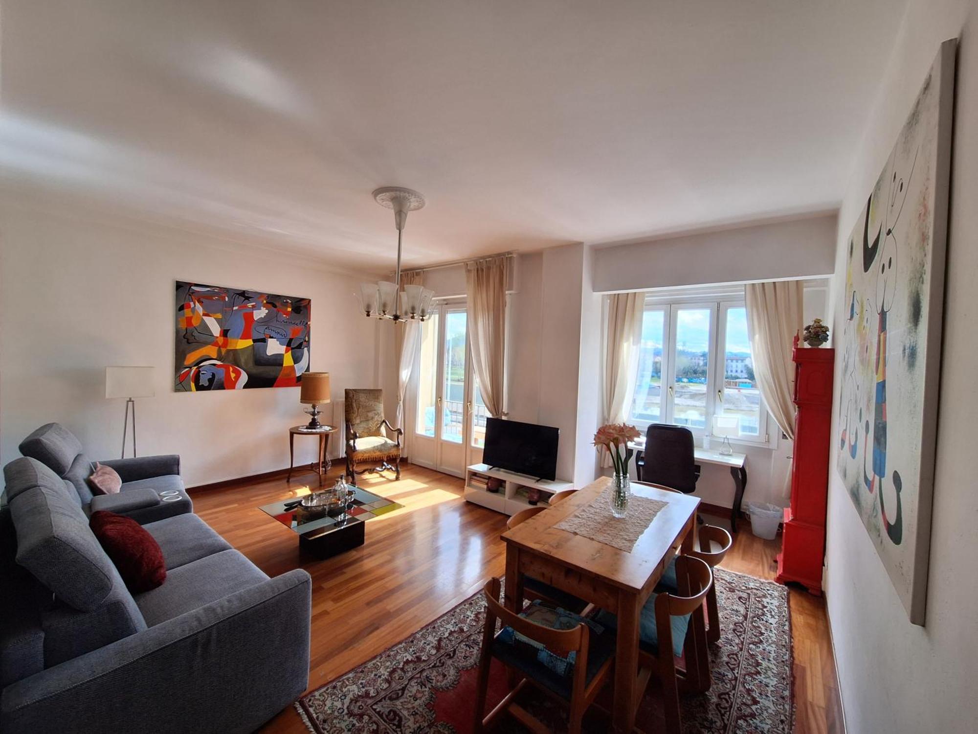 Arno River View Apartment Terraces, Free Parking ฟลอเรนซ์ ภายนอก รูปภาพ